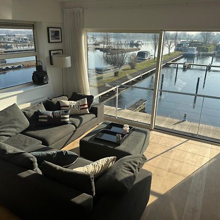 Villa The Boathouse With Boat Aalsmeer Exterior foto