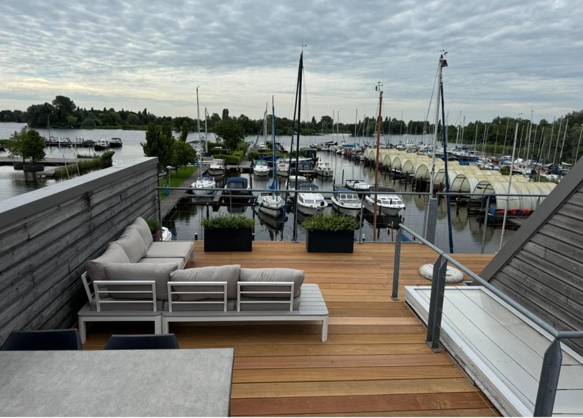 Villa The Boathouse With Boat Aalsmeer Exterior foto