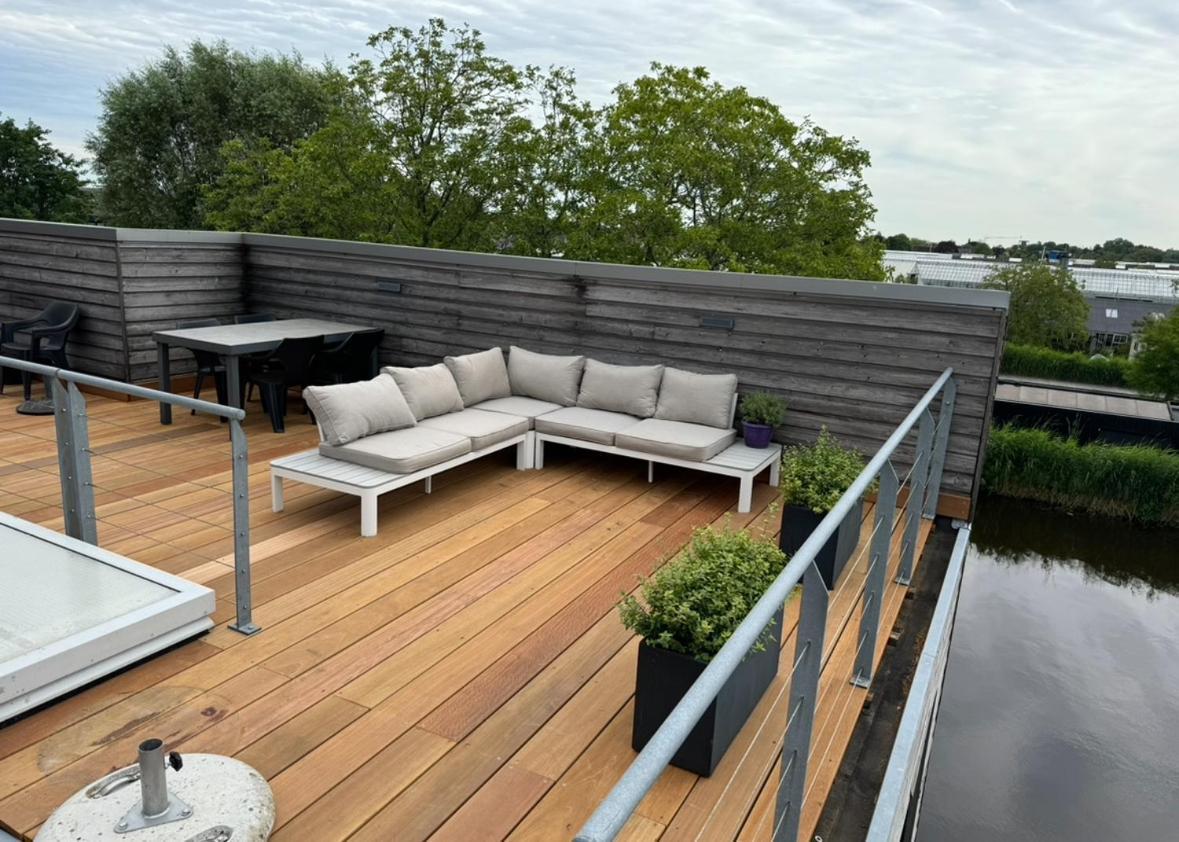 Villa The Boathouse With Boat Aalsmeer Exterior foto
